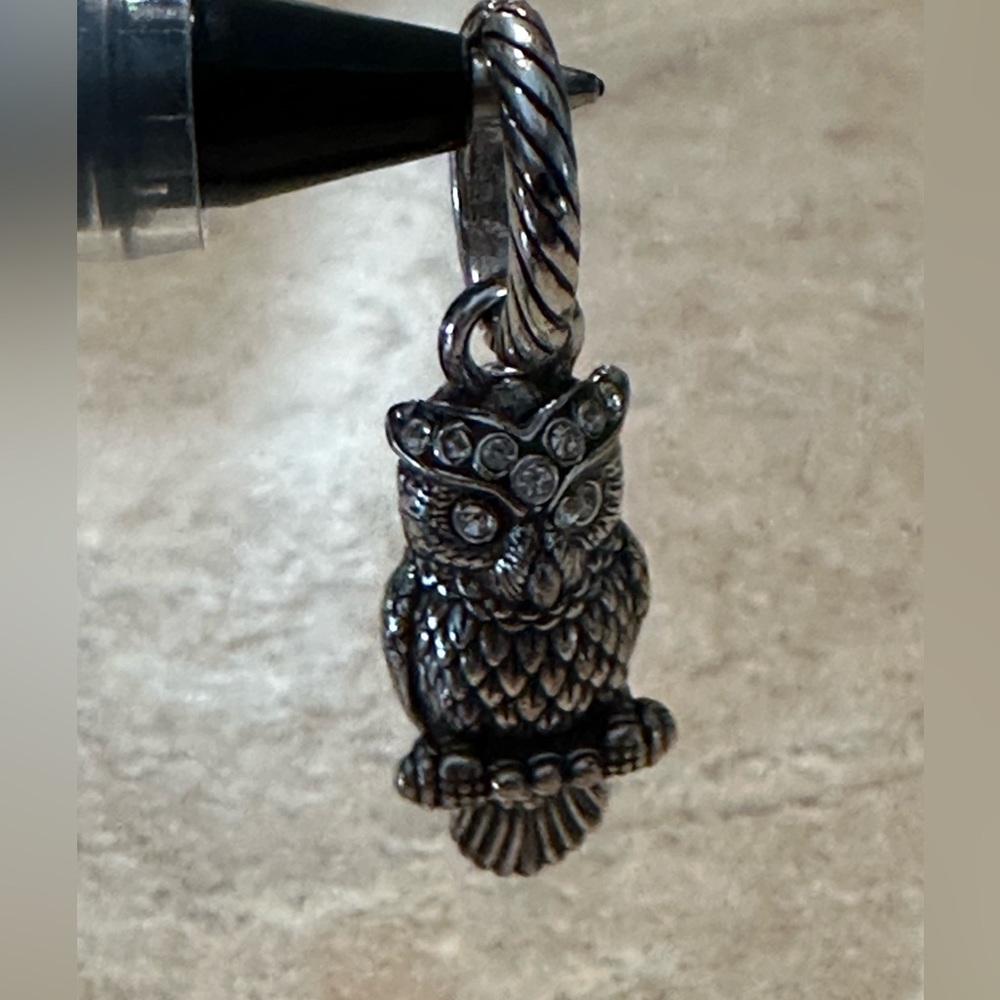 Brighton Wise Owl Charm